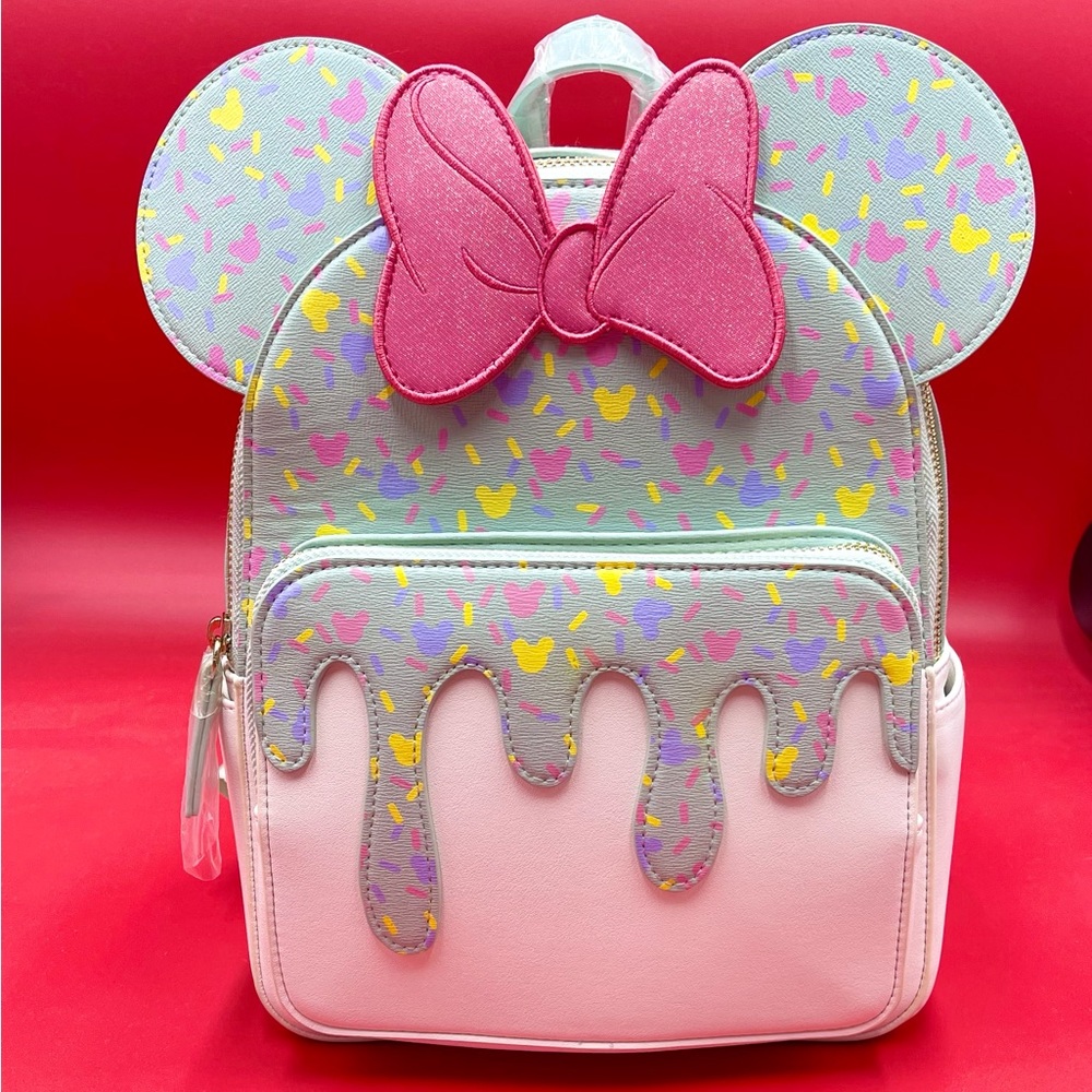 Disney Danielle Nicole Minnie Mouse ice cream mini back pack new